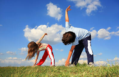 Kids Exercising Kids Exercising