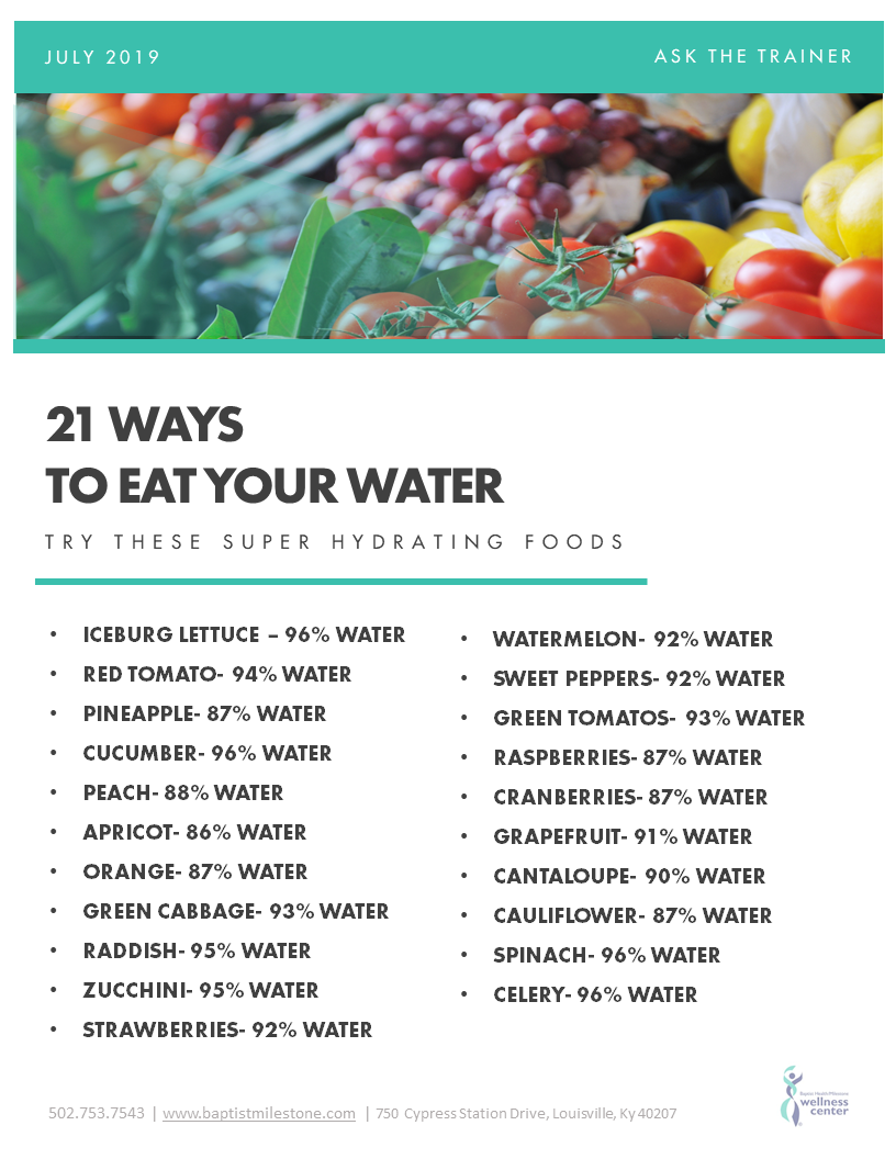 21 Ways To Eat Your Water