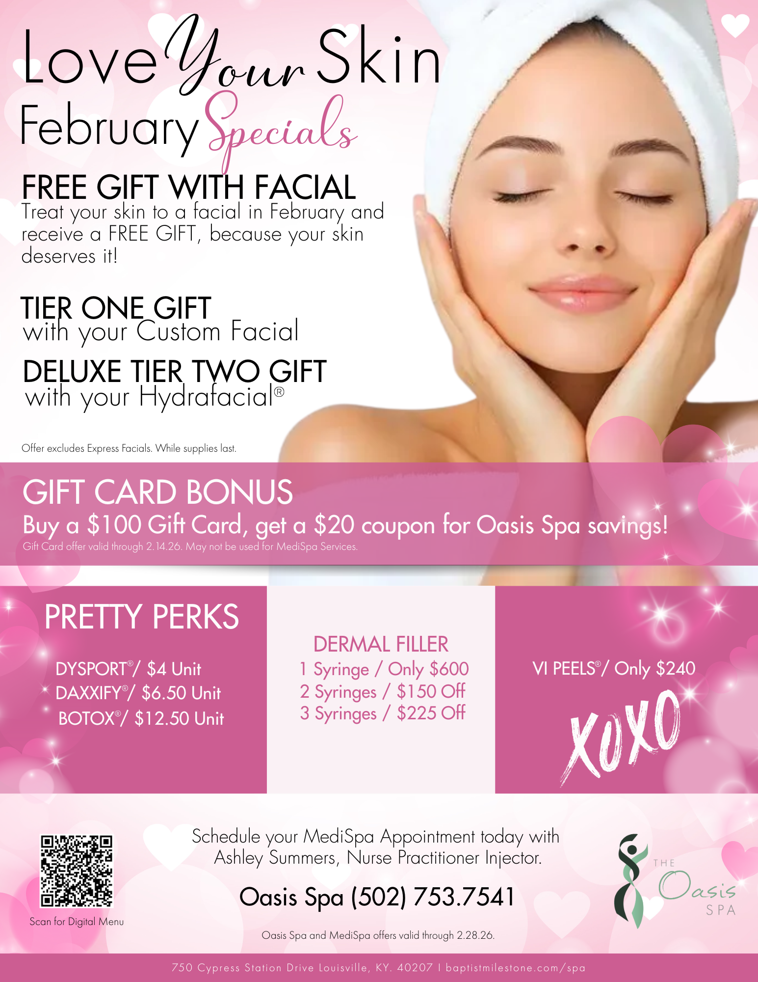 FEBRUARY SPECIALS
