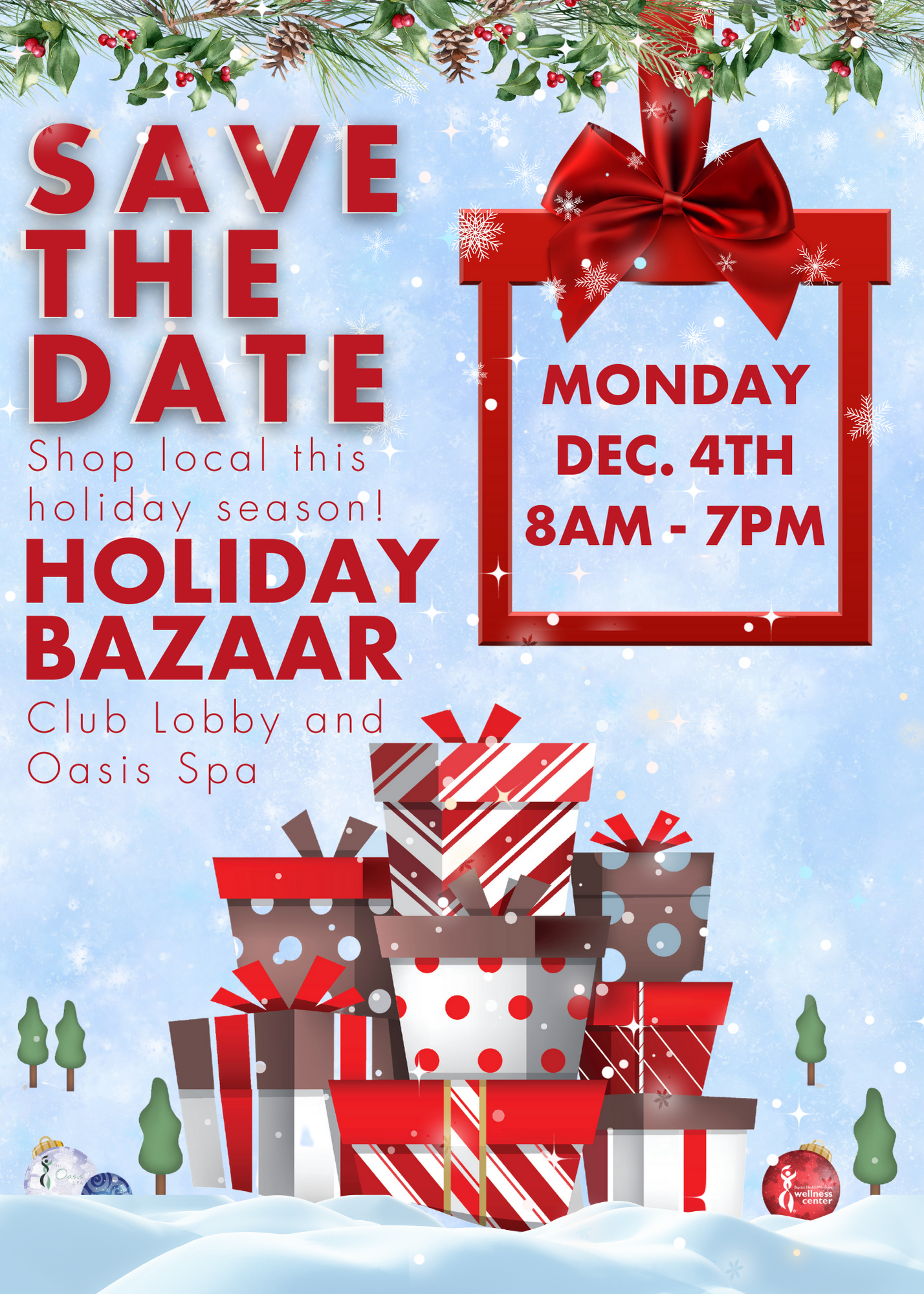 HOLIDAY BAZAAR SAVE THE DATE