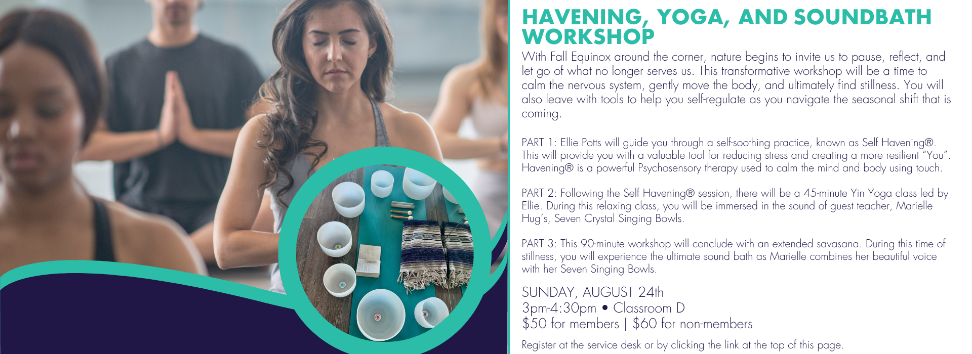 Havening Yoga- events page
