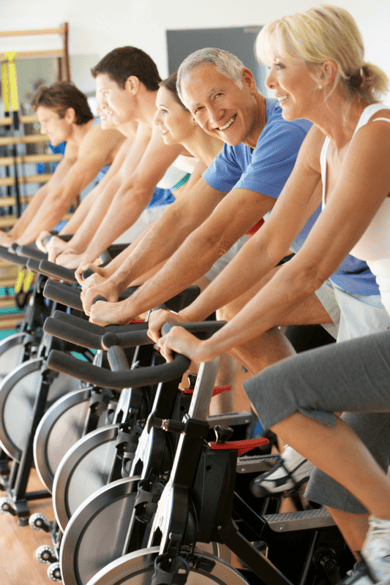 Cycling Group Exercise Class