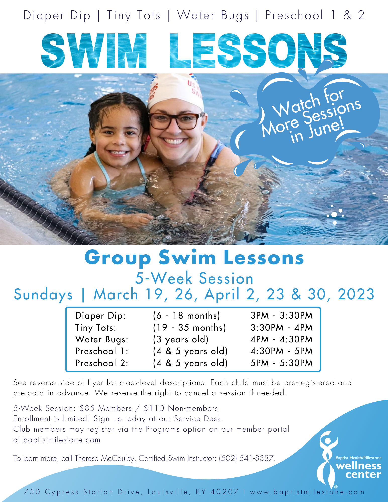 Aquatic Swim Lessons Flyer (2)